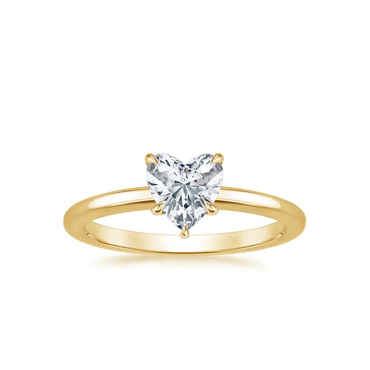 Ada - Heart cut Lab Grown Diamond Ring