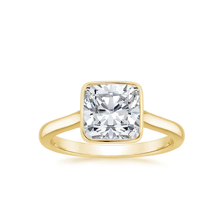 Alina - Cushion cut Lab Grown Diamond Ring - Image 2