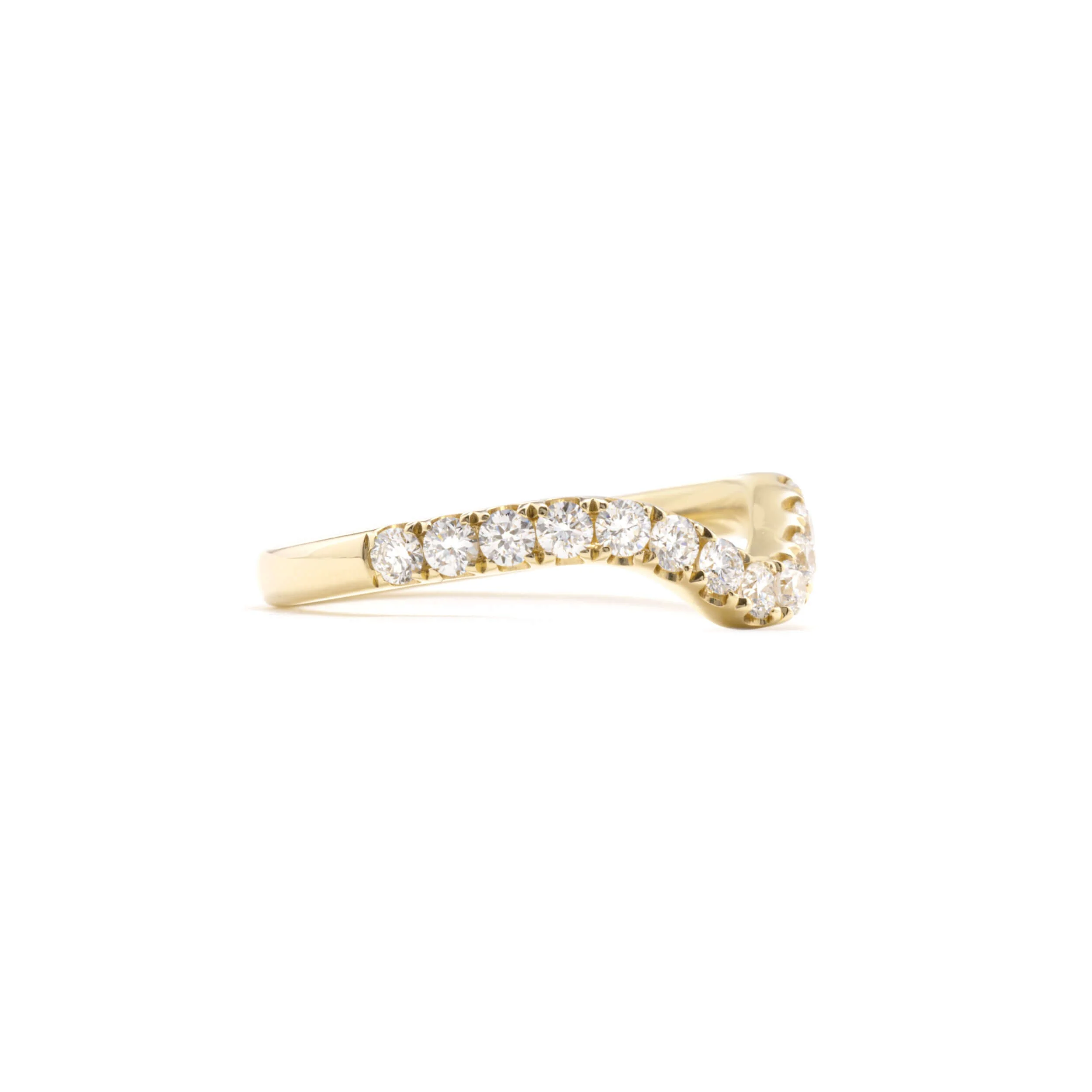 Anya-Round Cut Lab Grown Diamond Ring - Image 3
