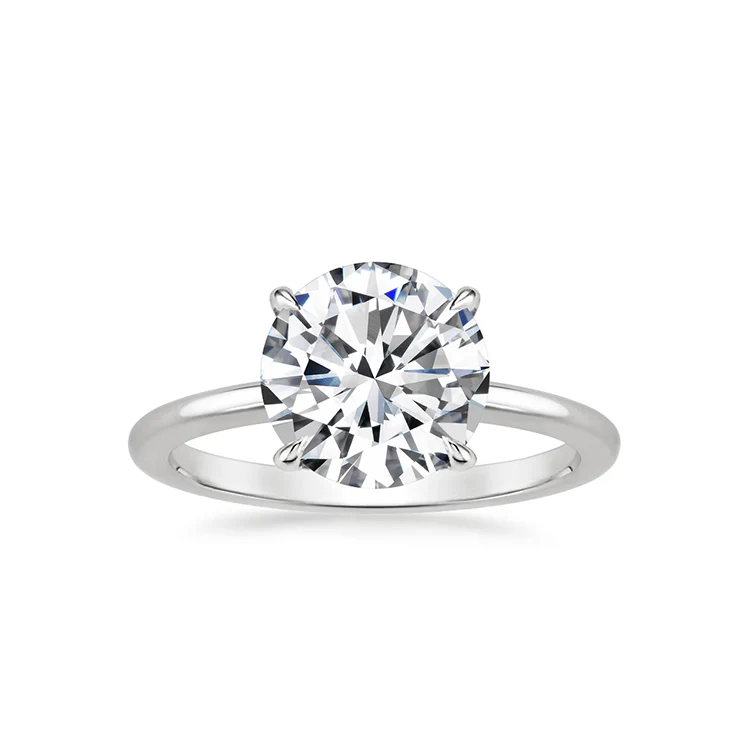 Aspen - Round cut Lab Grown Diamond Ring - Image 4