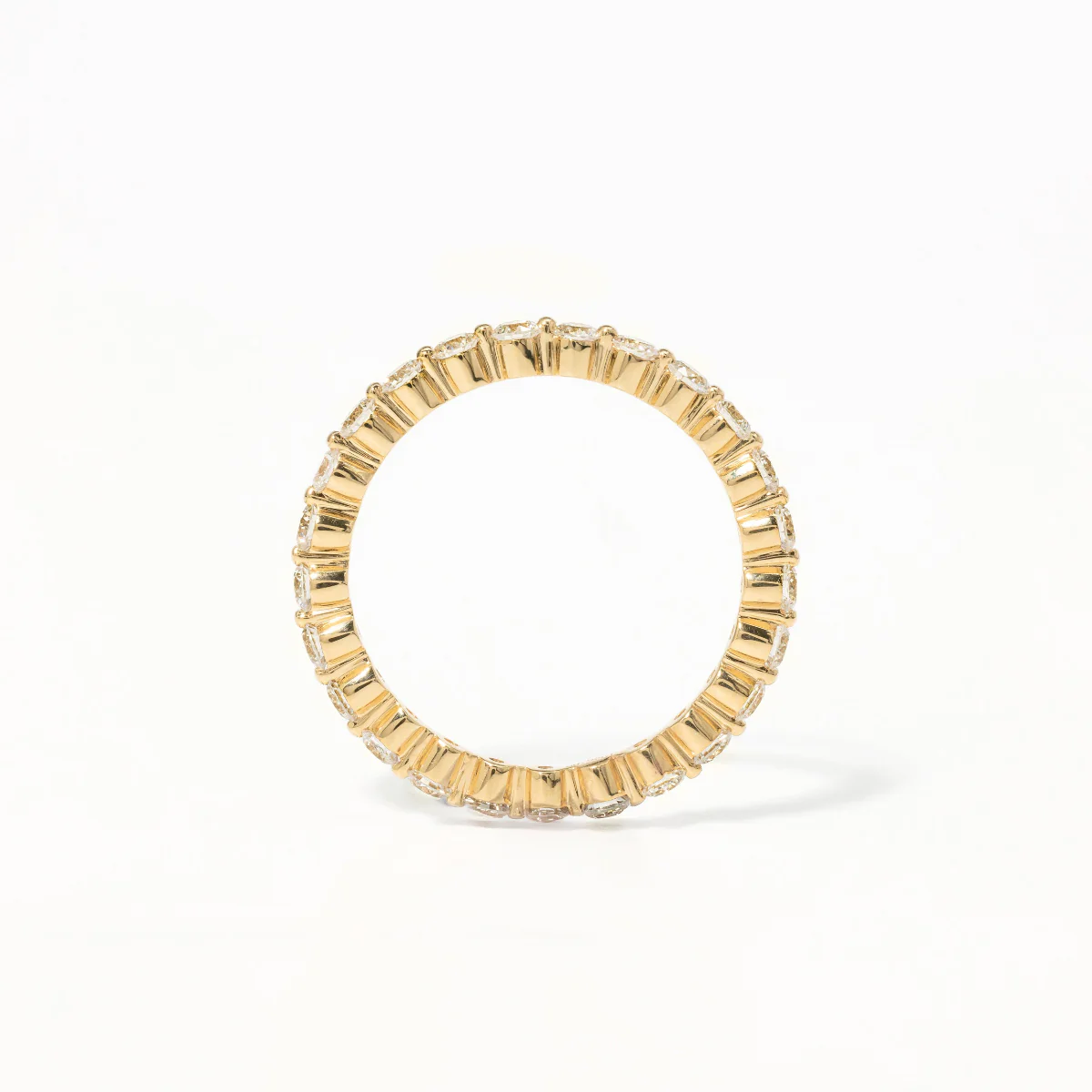Aura-Round Cut Lab Grown Diamond Ring - Image 6