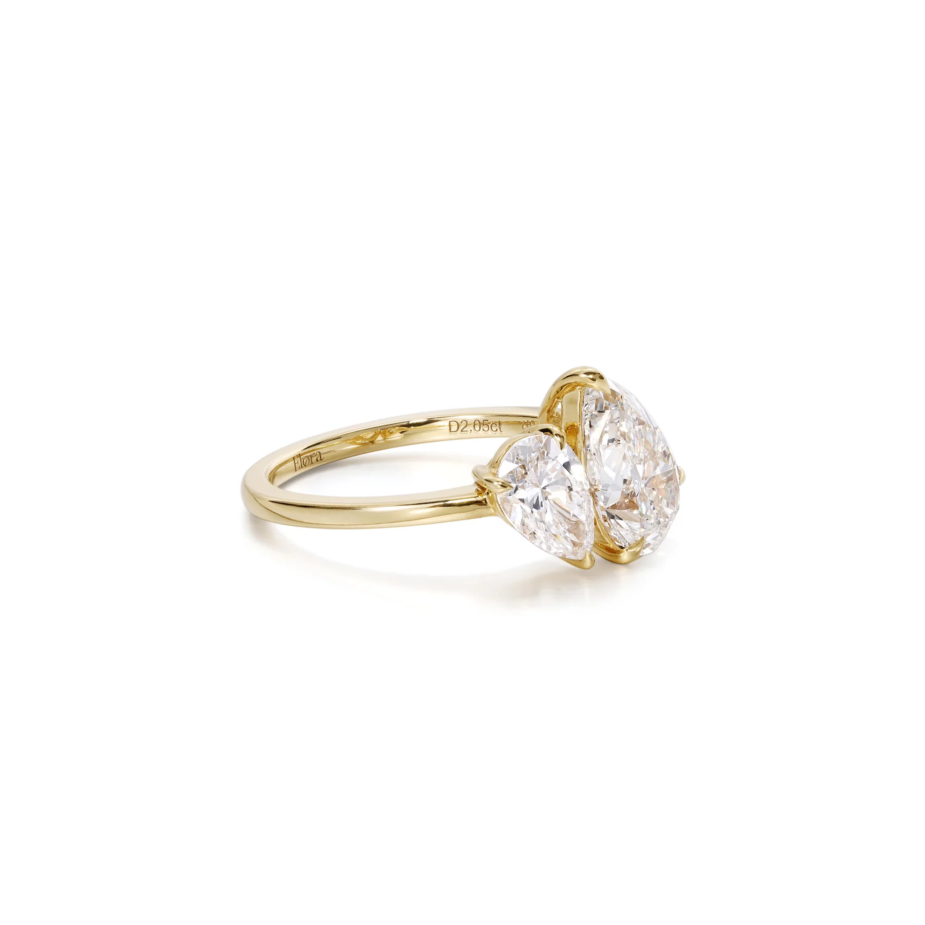 Avery-Pear Cut Lab Grown Diamond Ring - Image 3