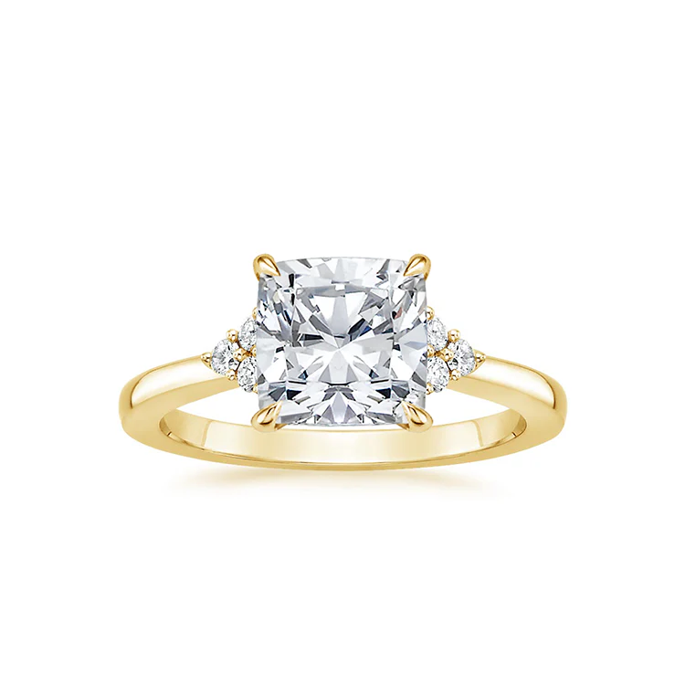 Blair - Cushion cut Lab Grown Diamond Ring - Image 2