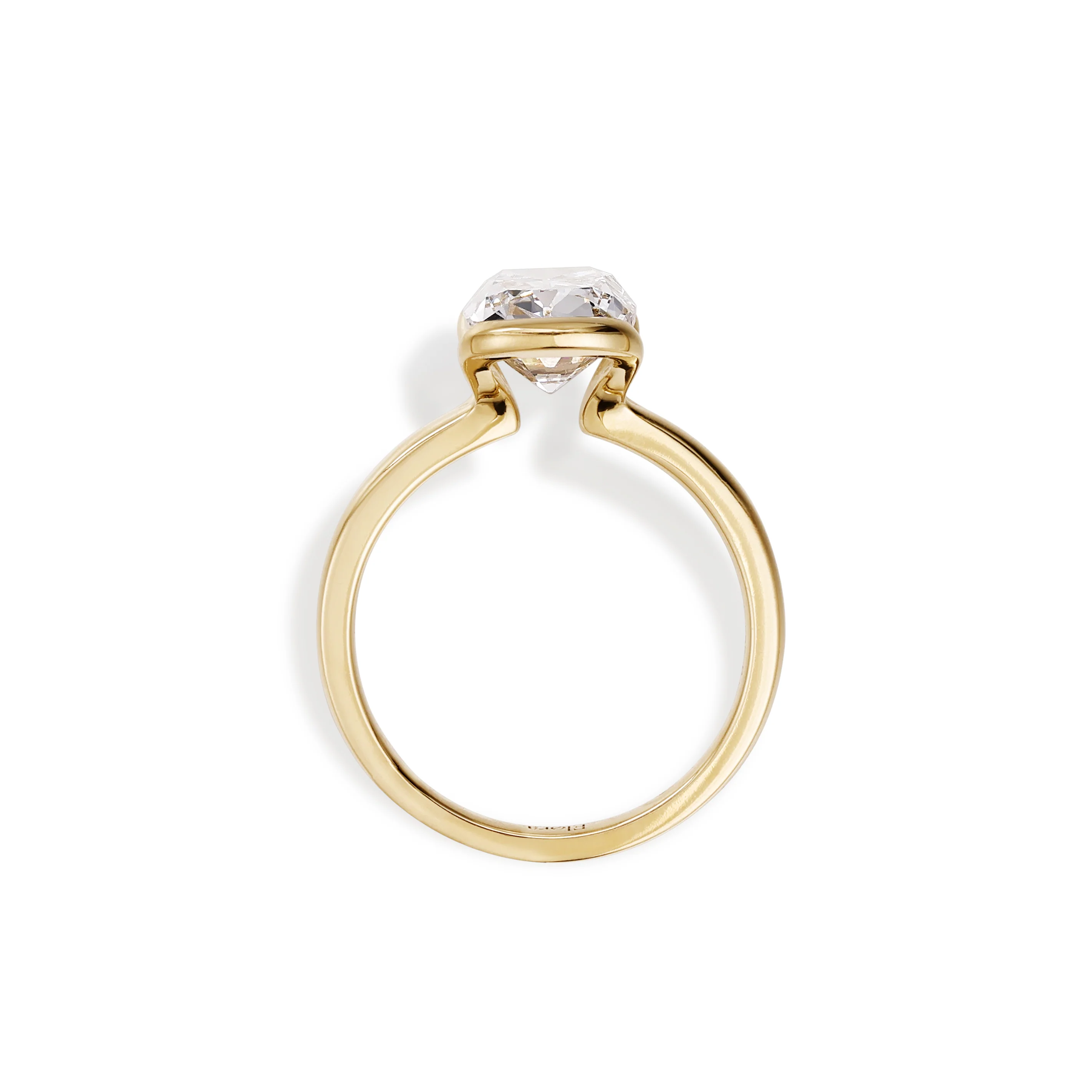Brighton-Old Mine Cut Lab Grown Diamond Engagement Ring - Image 3