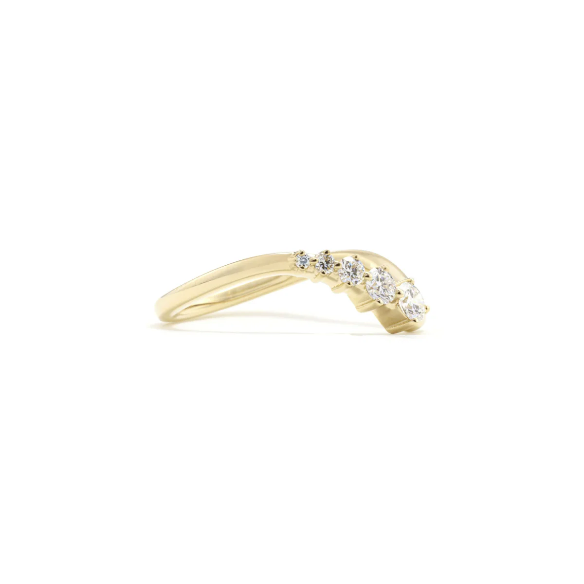 Clara-Round Cut Lab Grown Diamond Ring - Image 3