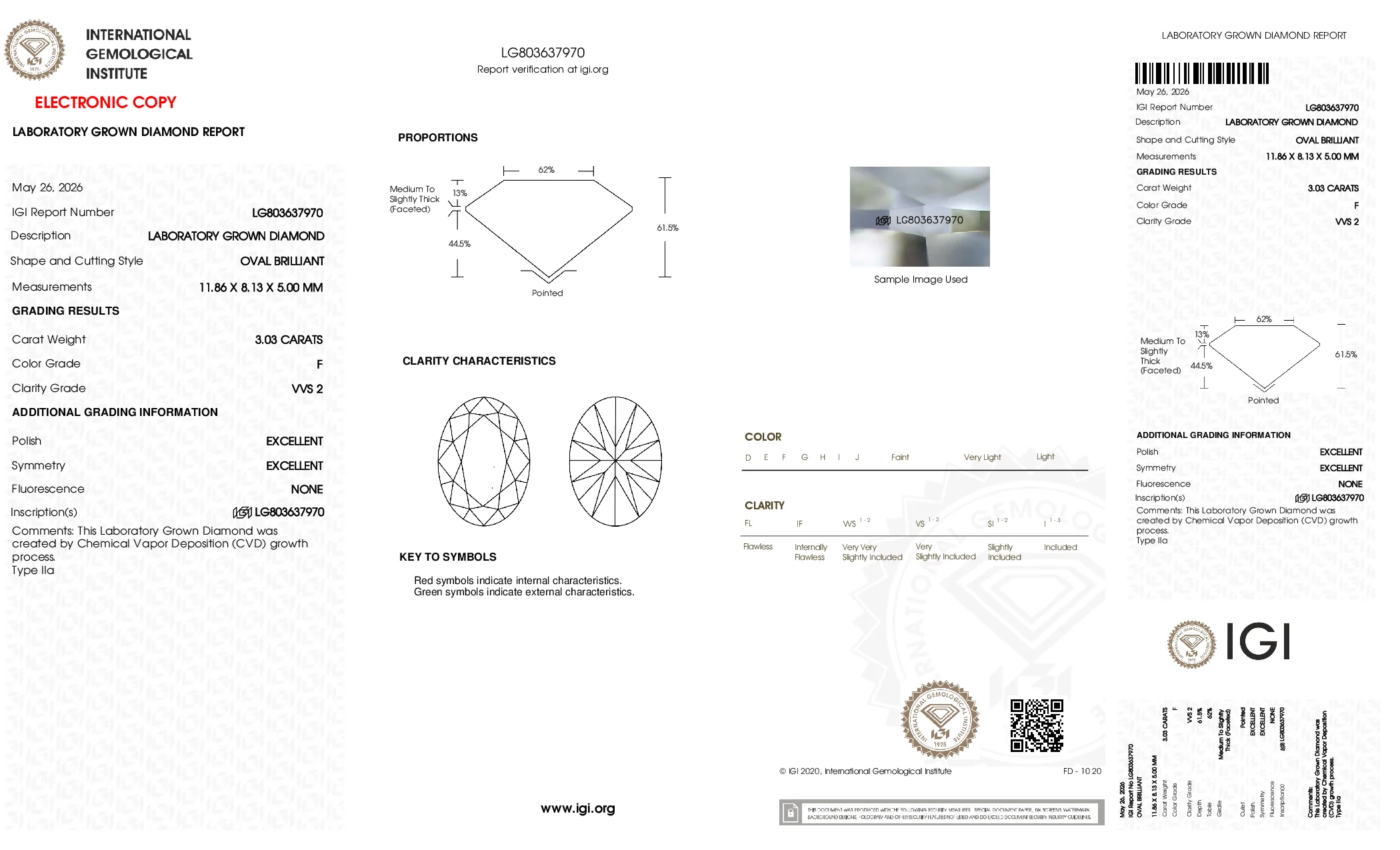 Custom Order Deposit - 3ct Oval cut Lab Diamond Ring - Image 2