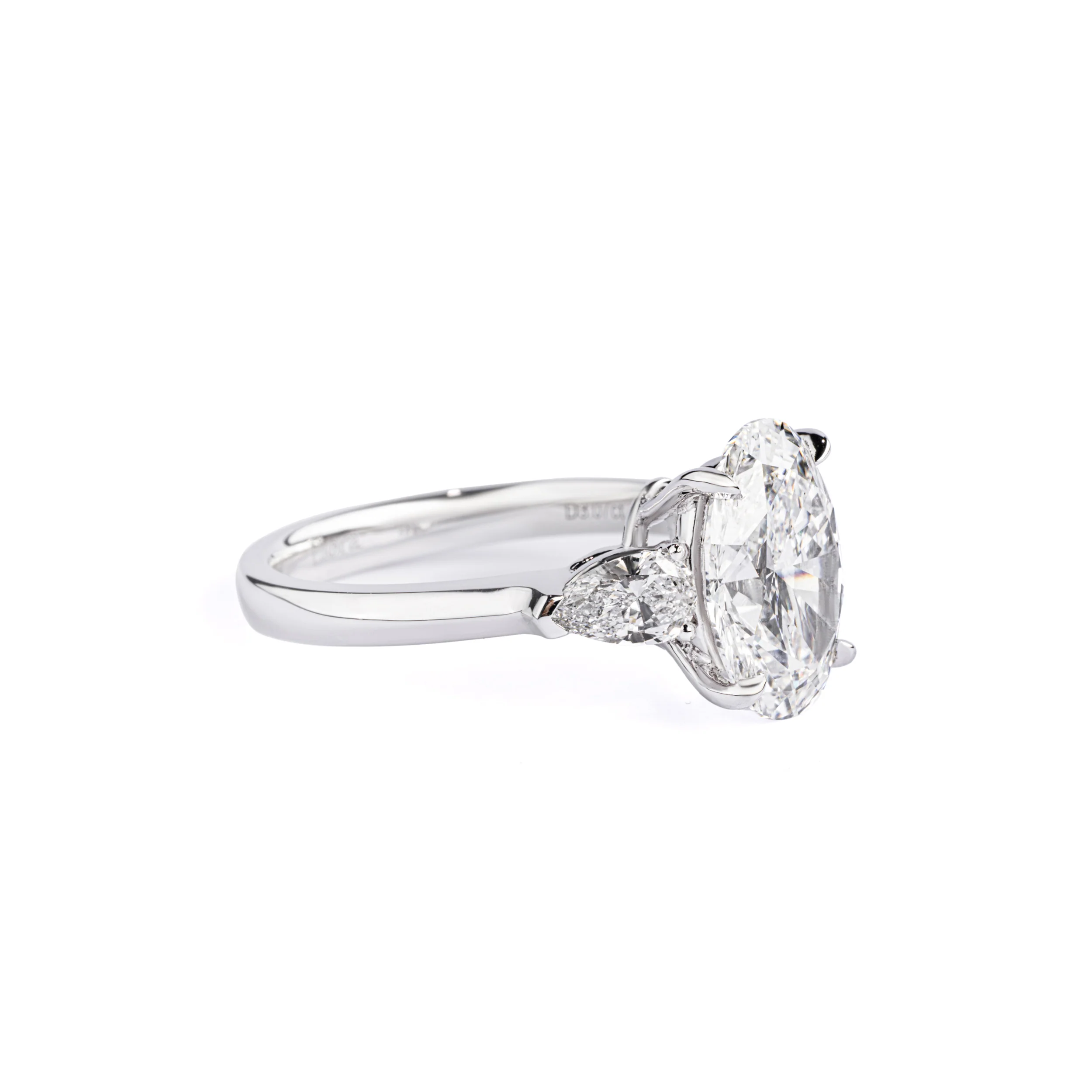 Dakota-Oval Cut Lab Grown Diamond Ring - Image 3