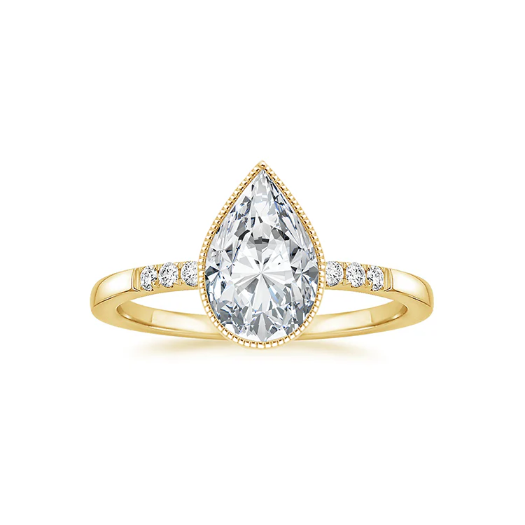 Daria - Marquise cut Lab Grown Diamond Ring - Image 2
