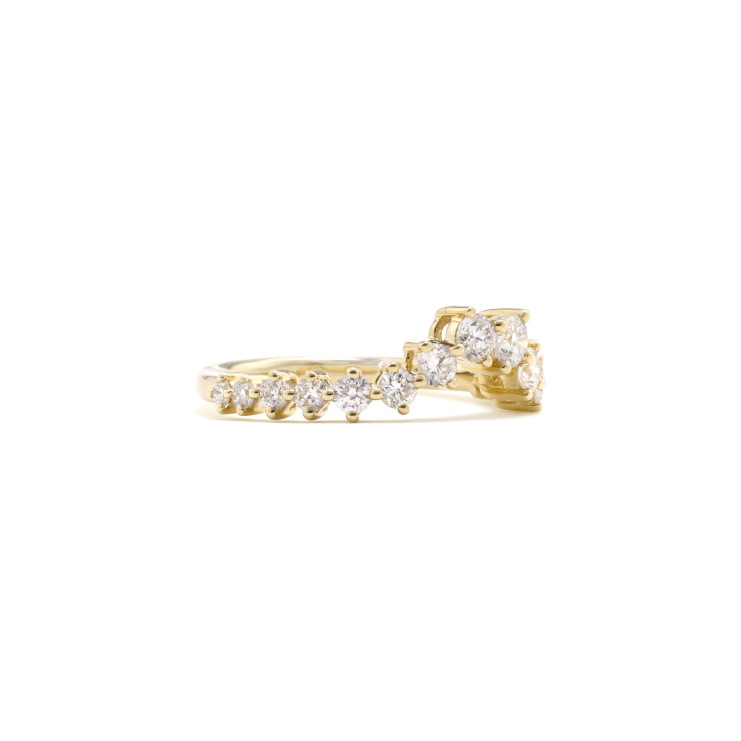 Della-Round Cut Lab Grown Diamond Ring - Image 3