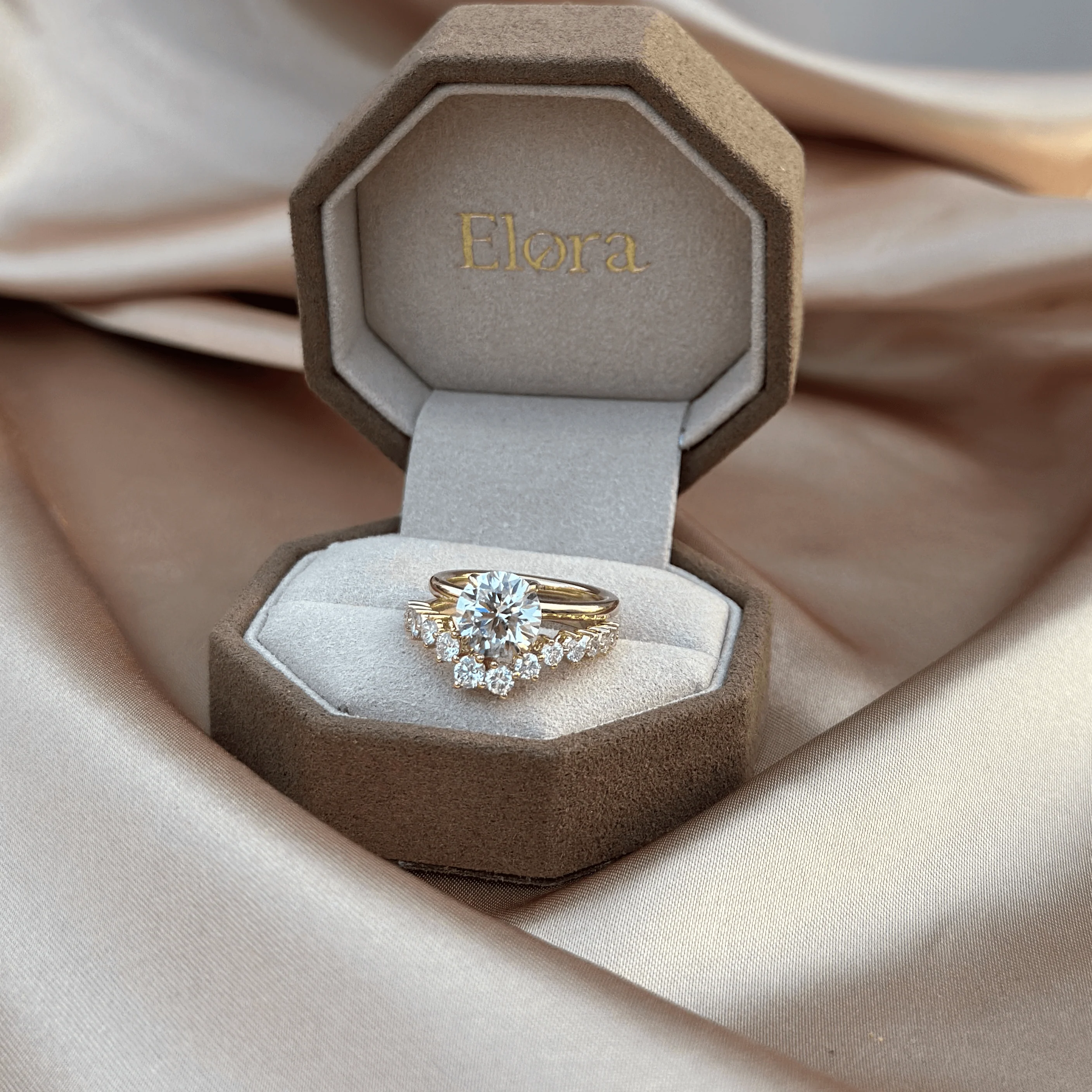 Della-Round Cut Lab Grown Diamond Ring - Image 7
