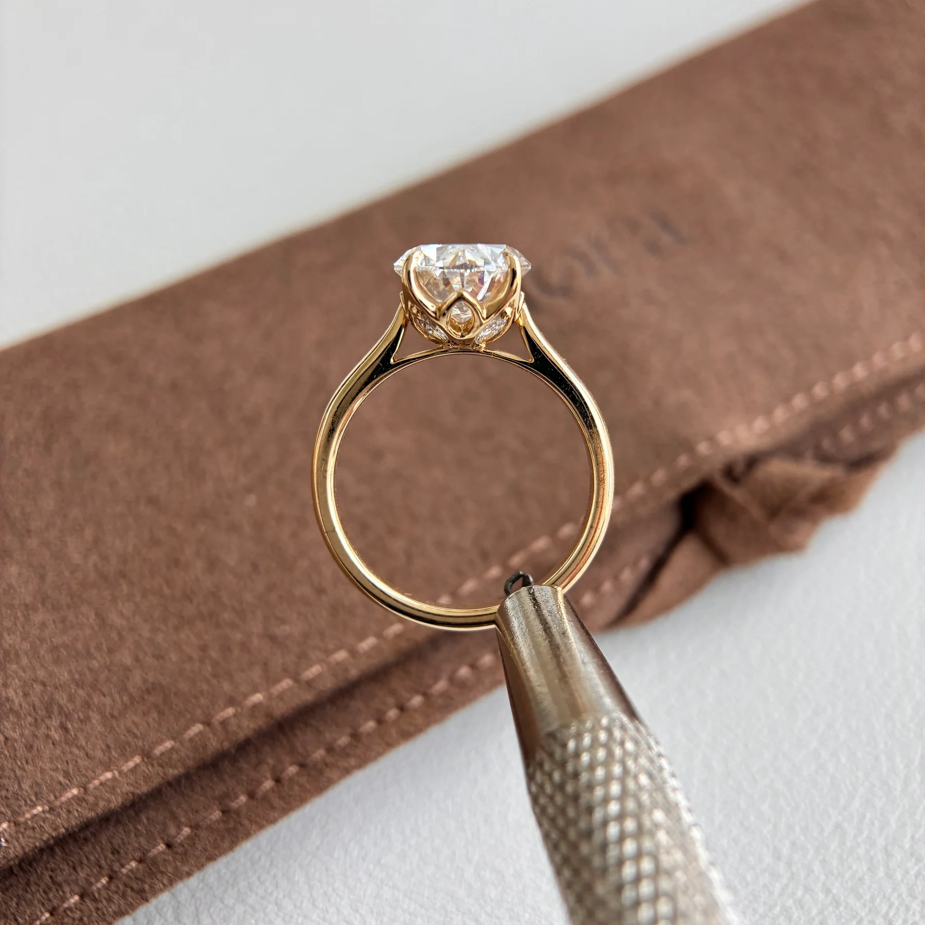Derby-3.56ct Oval Cut Lab Grown Diamond Ring - Image 2
