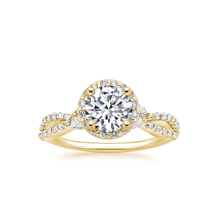 Eira - Round cut Lab Grown Diamond Ring