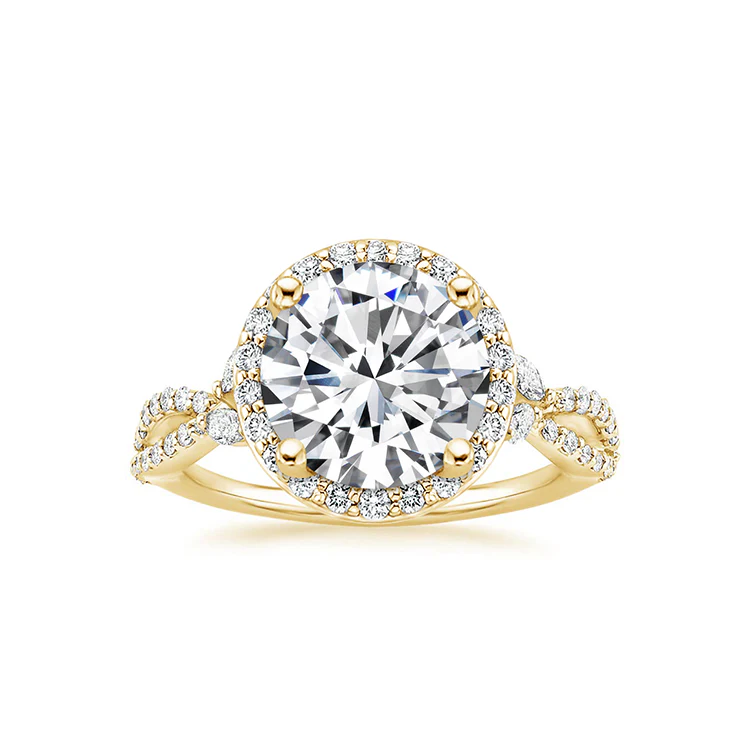 Eira - Round cut Lab Grown Diamond Ring - Image 3