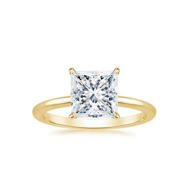 Elda - Princess cut Lab Grown Diamond Ring - Image 2