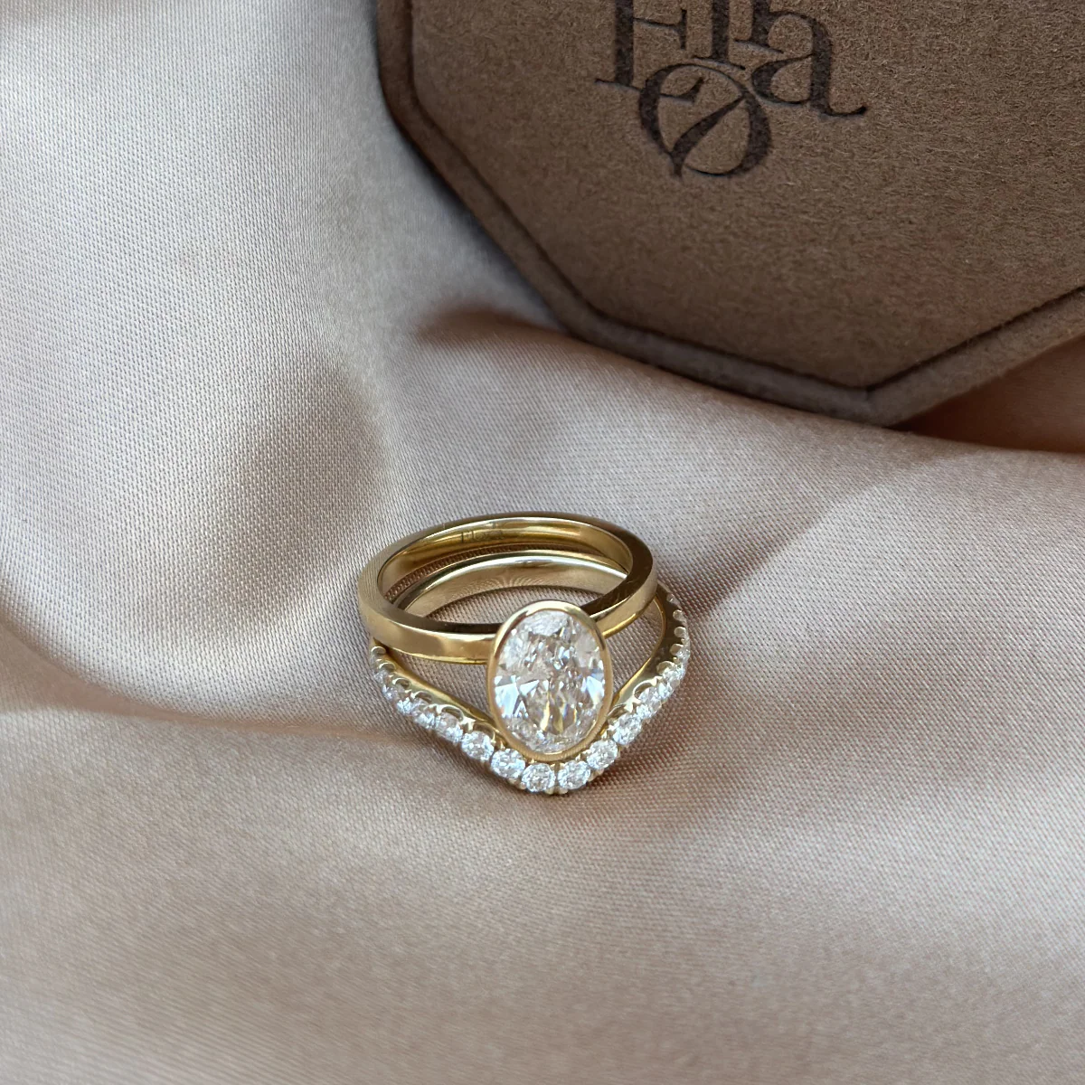 Eleanor-Oval Cut Lab Grown Diamond Ring - Image 9