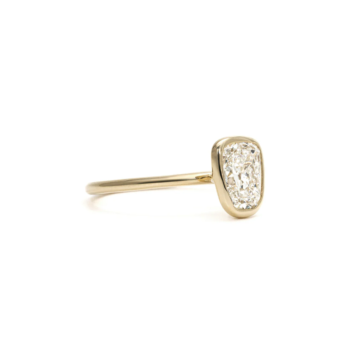 Emma-Old European Cut Lab Grown Diamond Ring - Image 3