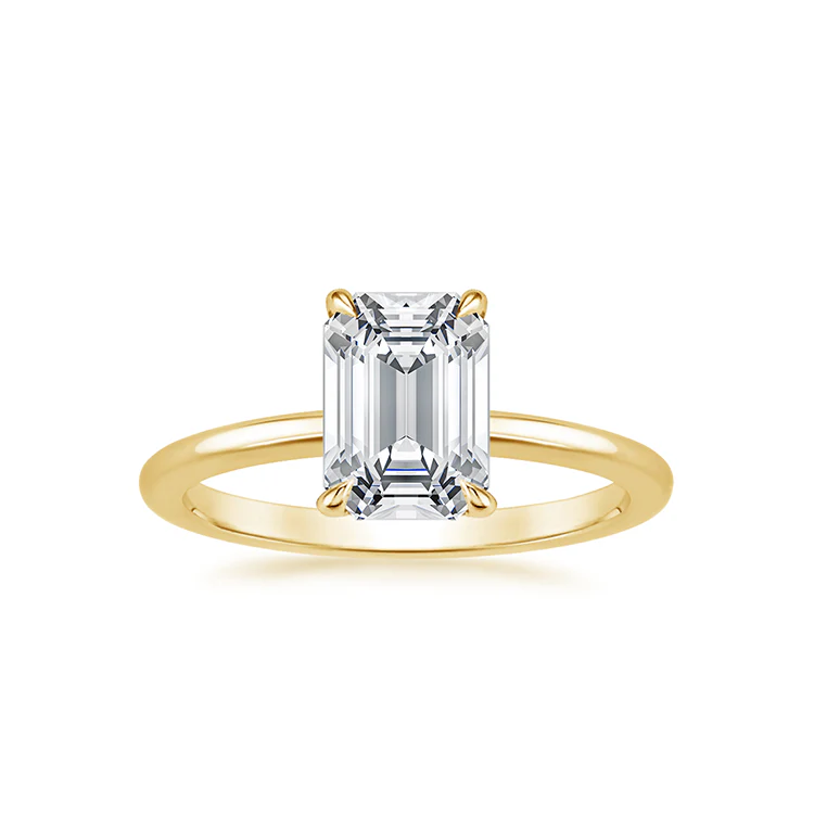 Esme - Emerald cut Lab Grown Diamond Ring - Image 2