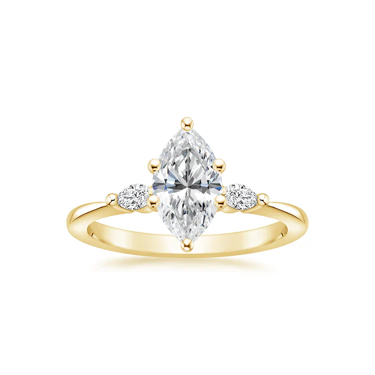 Fallon - Marquise cut Lab Grown Diamond Ring