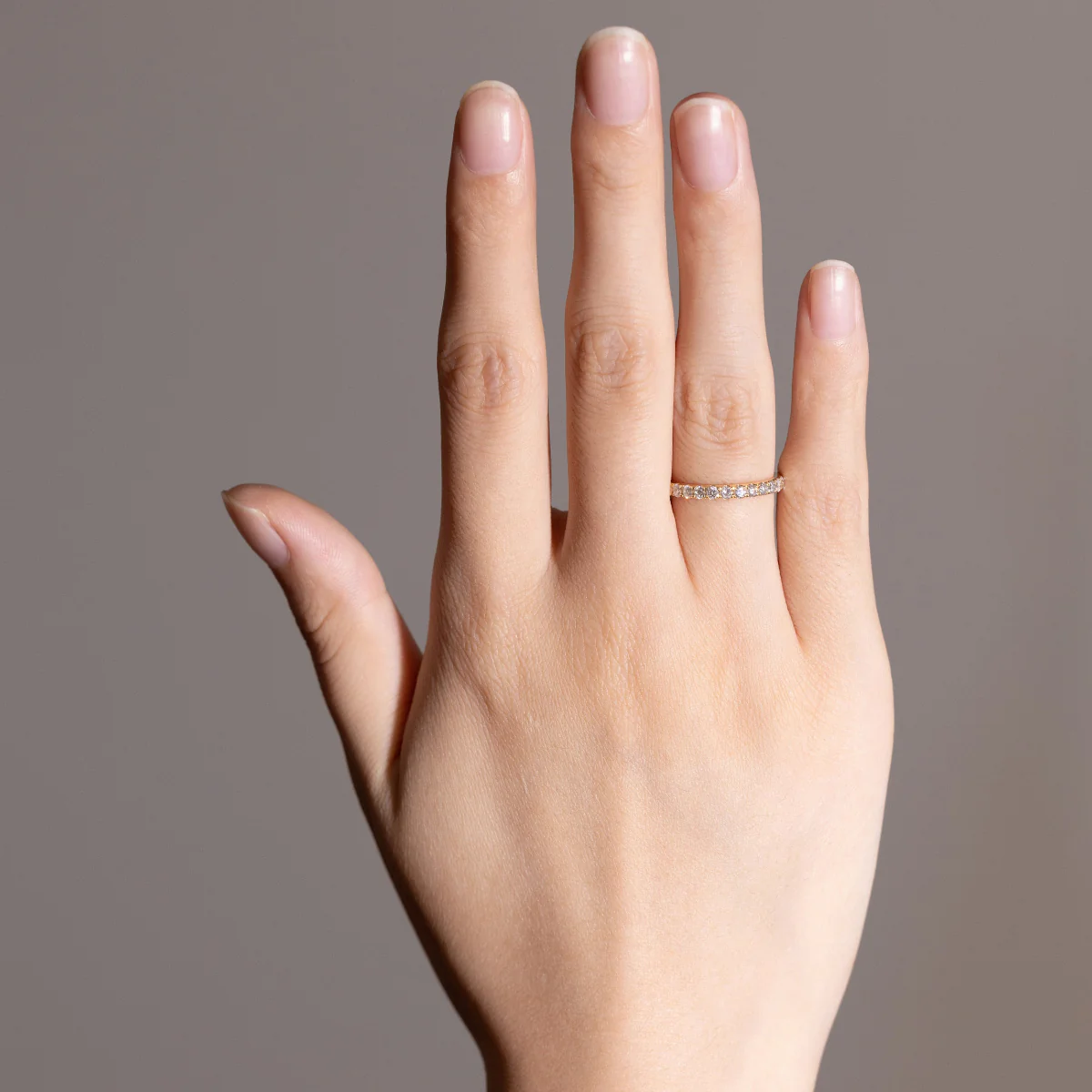 Gianna-Round Cut Lab Grown Diamond Ring - Image 10