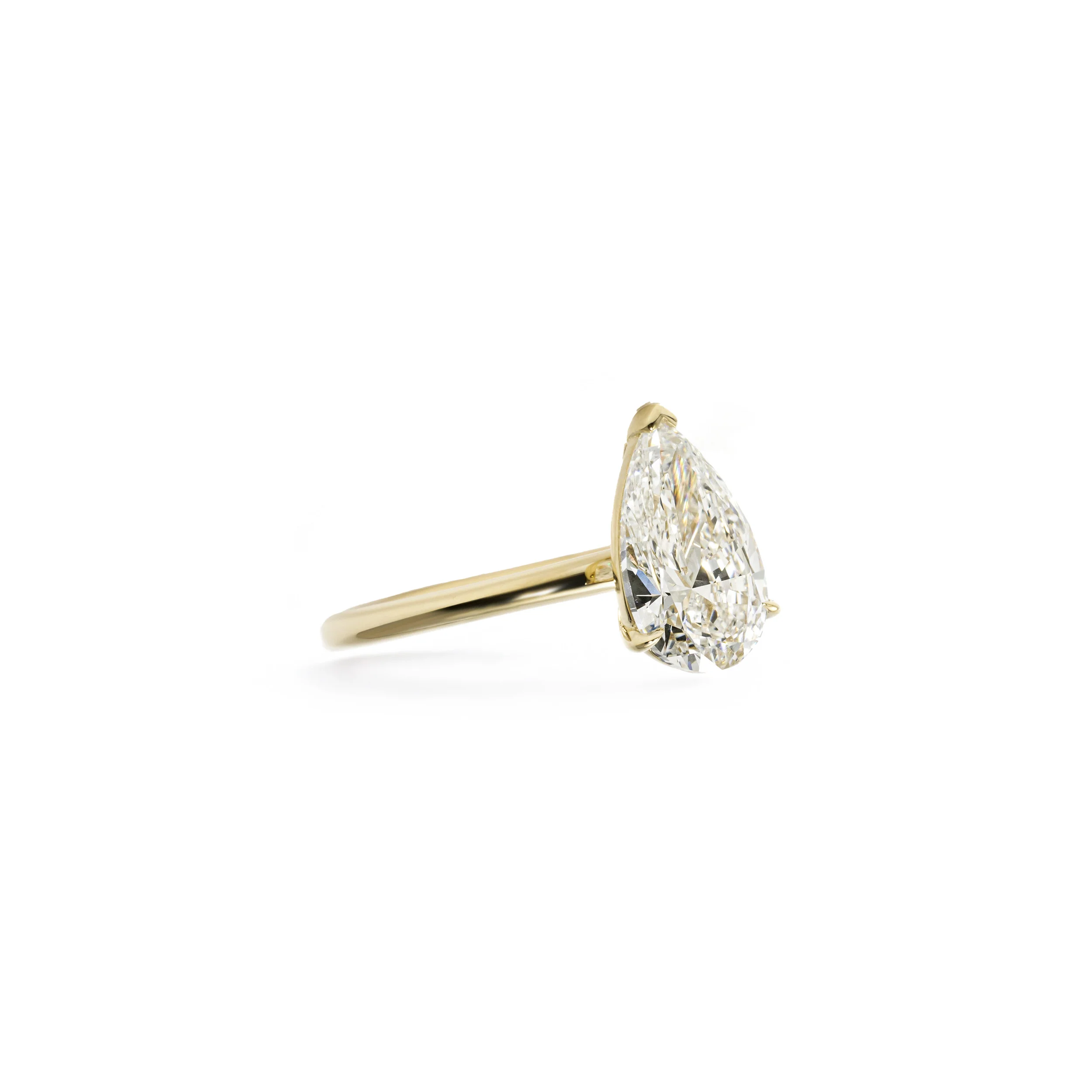 Giselle-Pear Cut Lab Grown Diamond Ring - Image 3