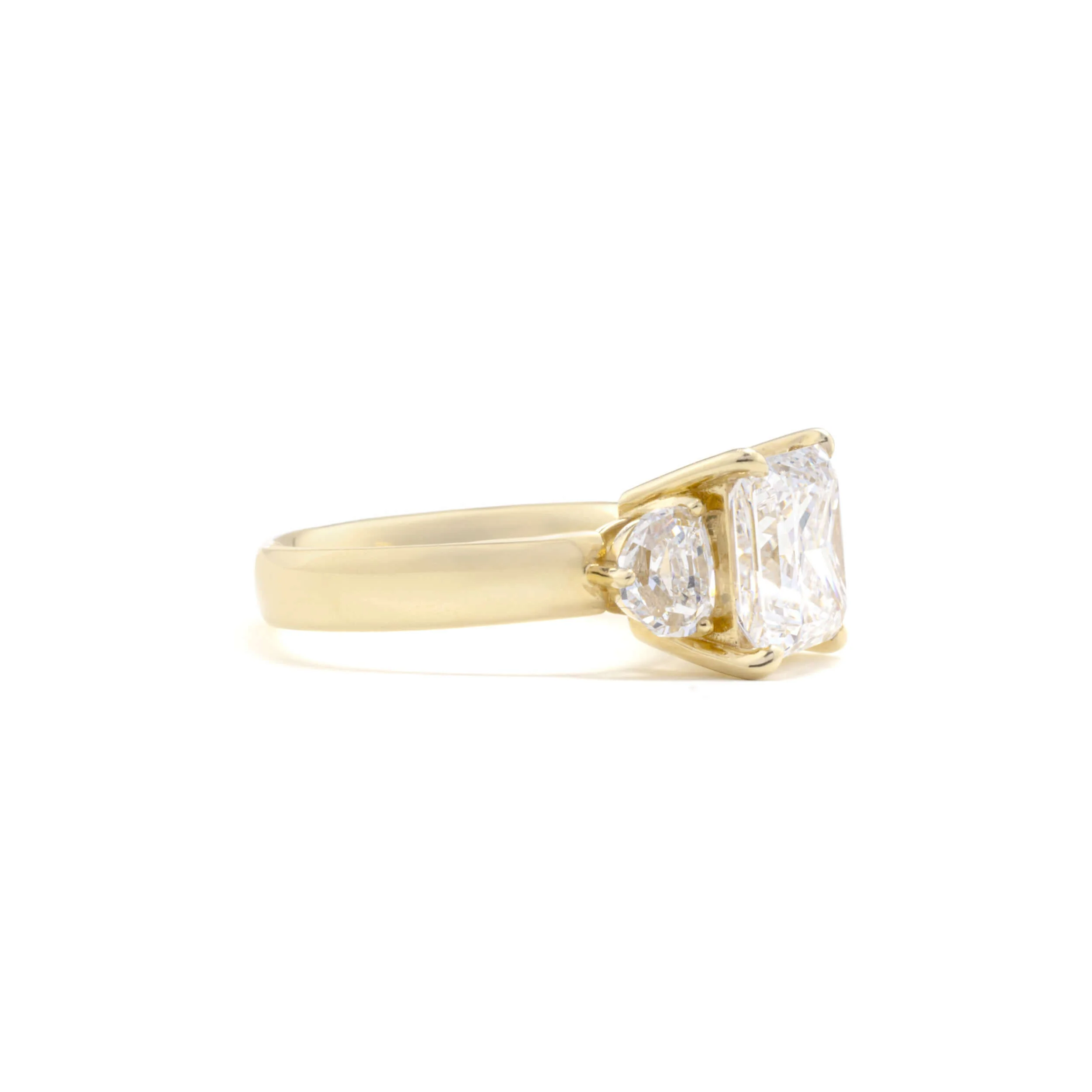 Hailey-Princess Cut Lab Grown Diamond Ring - Image 3