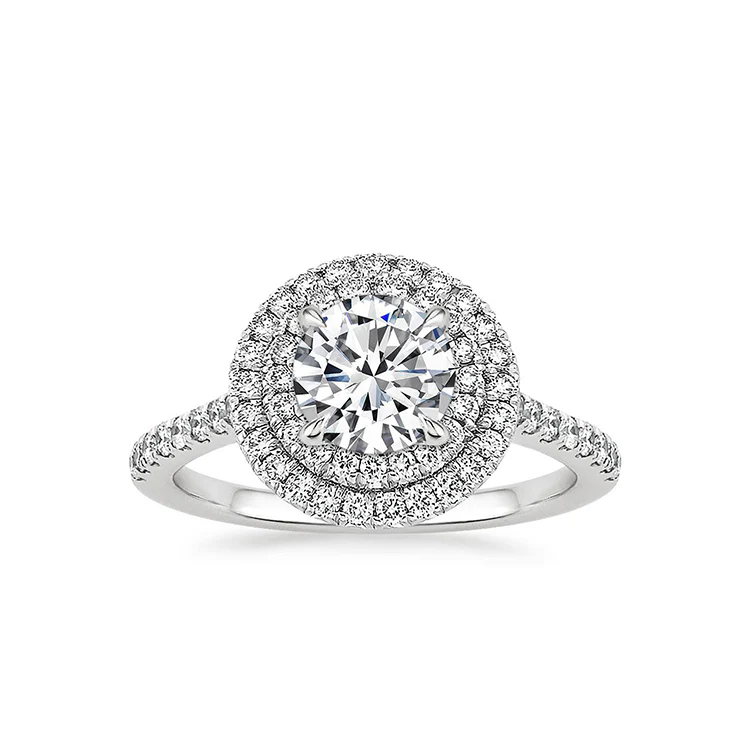 Harper - Round cut Lab Grown Diamond Ring
