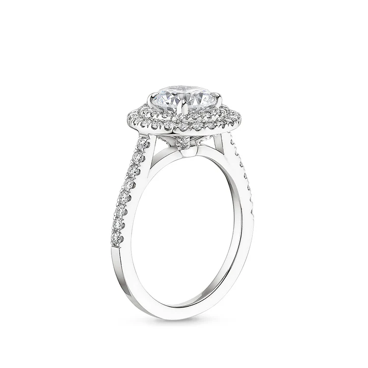 Harper - Round cut Lab Grown Diamond Ring - Image 2