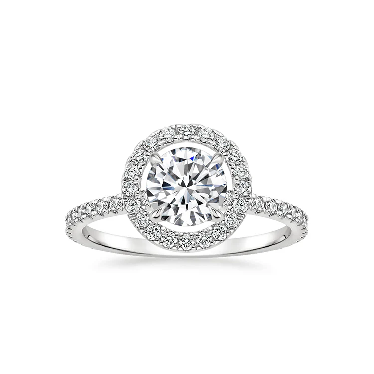 Iona - Round cut Lab Grown Diamond Ring