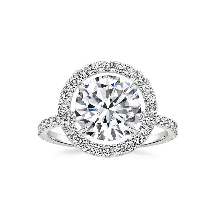 Iona - Round cut Lab Grown Diamond Ring - Image 4