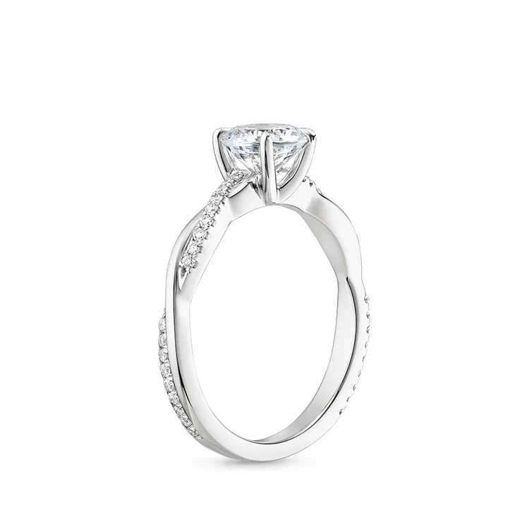 Isla - Round cut Lab Grown Diamond Ring - Image 2