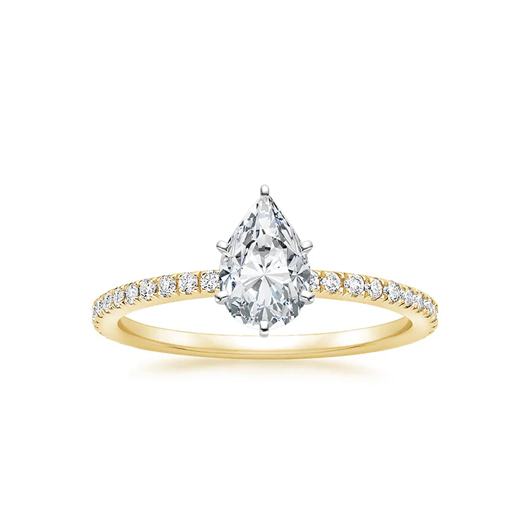 Iva - Oval cut Lab Grown Diamond Ring