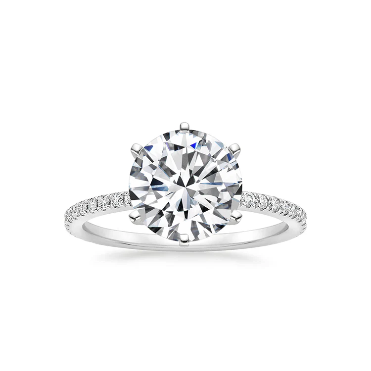 Jada - Round cut Lab Grown Diamond Ring - Image 4