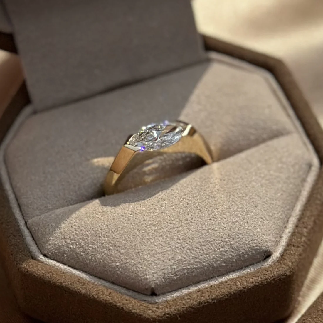 Josie-Marquise Cut Lab Grown Diamond Ring - Image 7