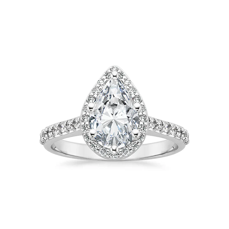 Kyra - Pear cut Lab Grown Diamond Ring - Image 2