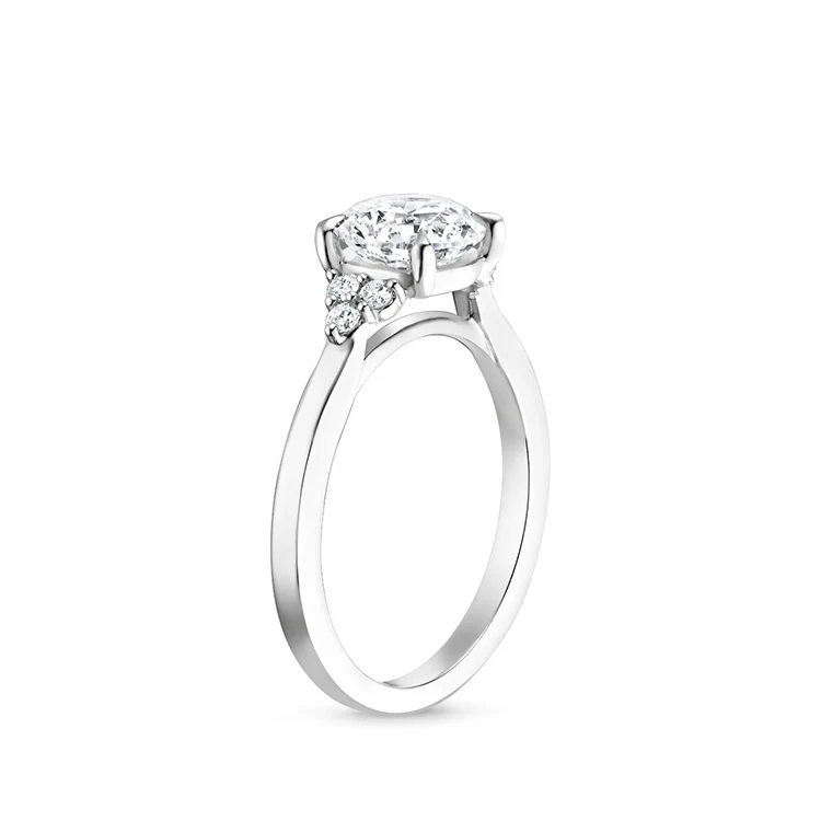 Leda - Round cut Lab Grown Diamond Ring - Image 2