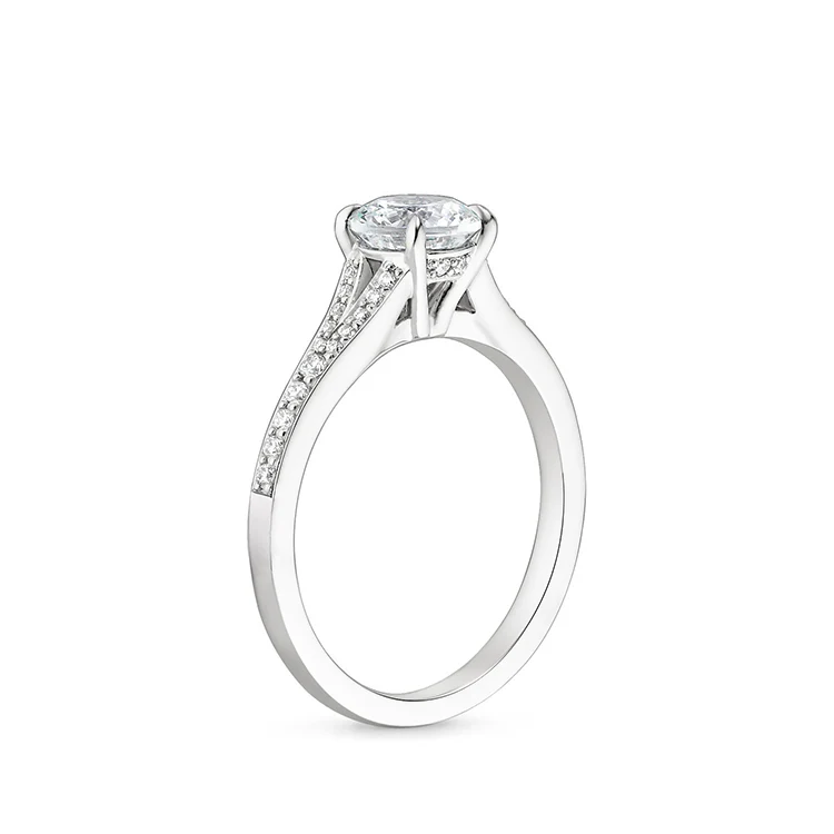 Lilia - Round cut Lab Grown Diamond Ring - Image 2