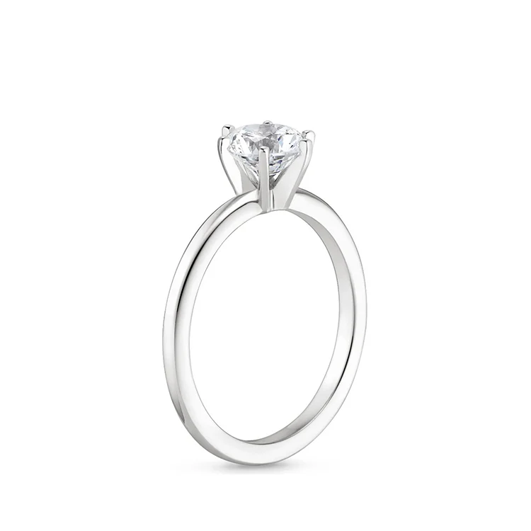 Lira - Round cut Lab Grown Diamond Ring - Image 2