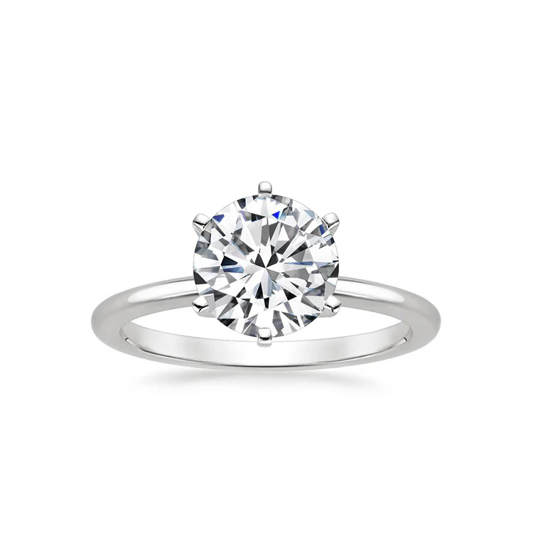 Lira - Round cut Lab Grown Diamond Ring - Image 3