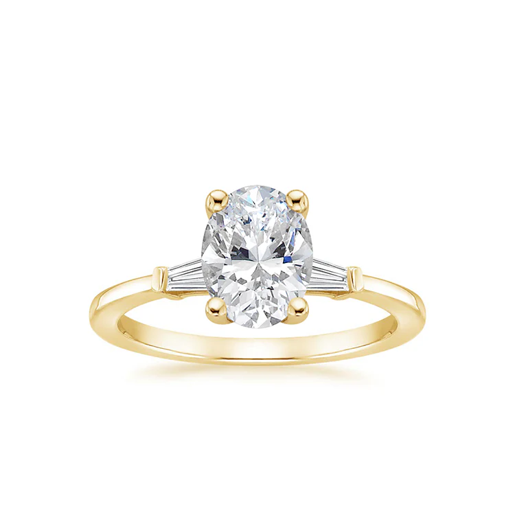 Lona - Oval cut Lab Grown Diamond Ring - Image 2