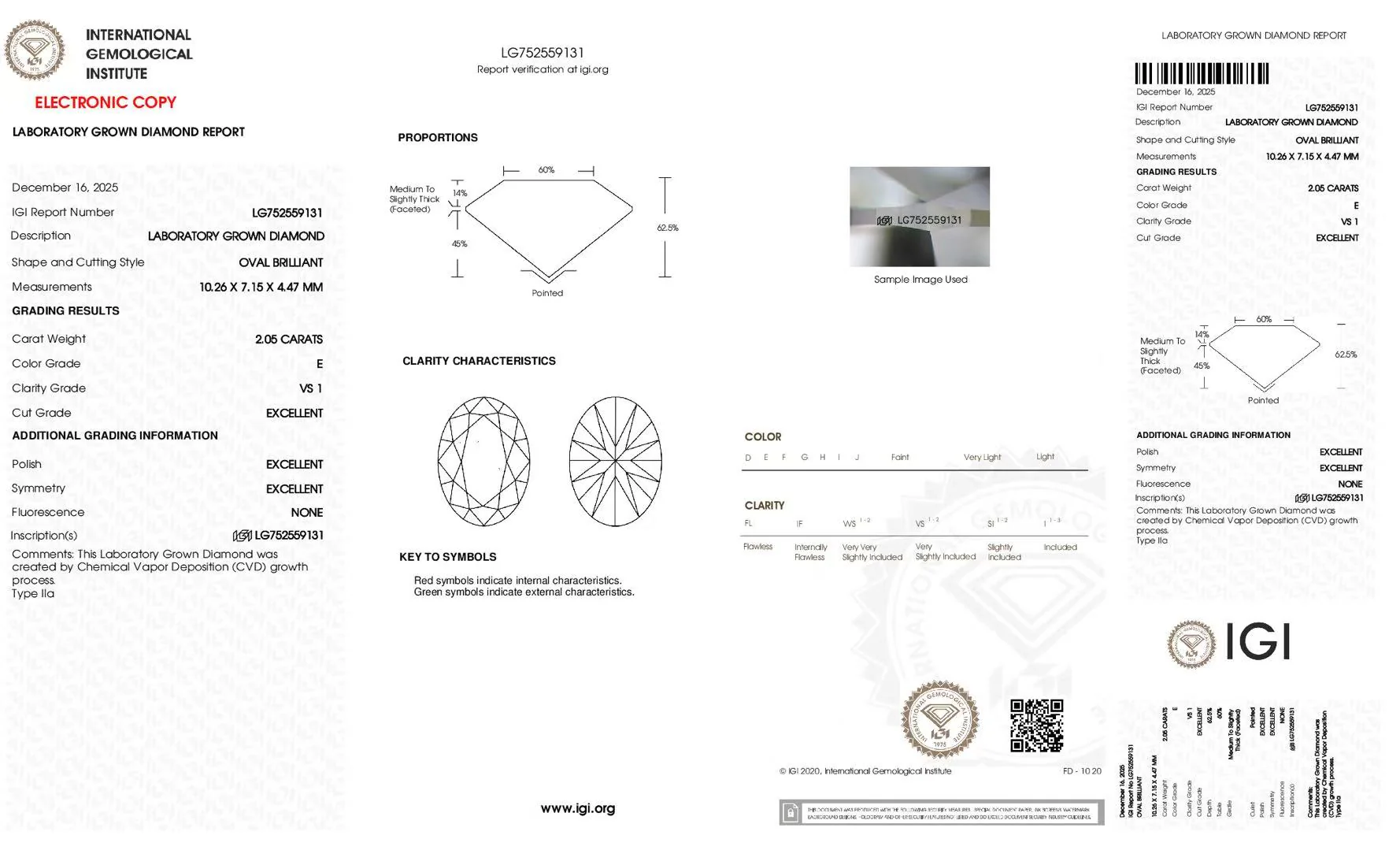 Luna-2.05ct Oval Cut Lab Grown Diamond Ring - Image 4