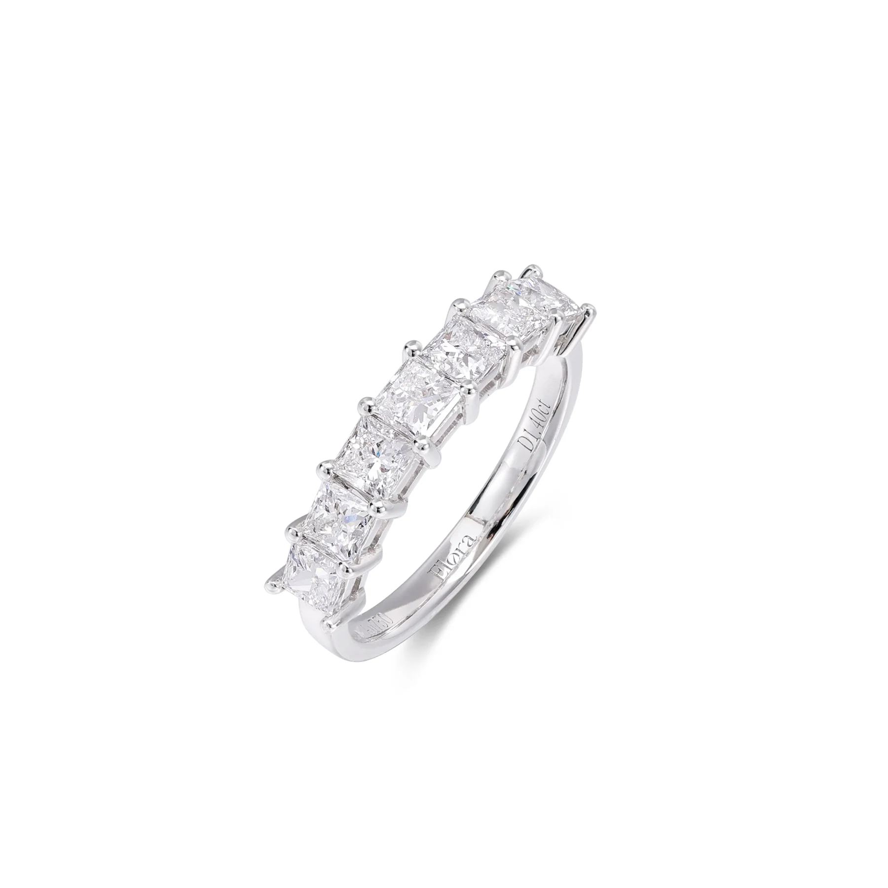 Lyla-Princess Cut Diamond Eternity Band - Image 3