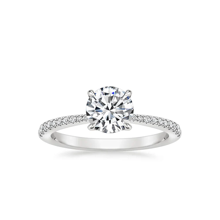 Lyra - Round cut Lab Grown Diamond Ring