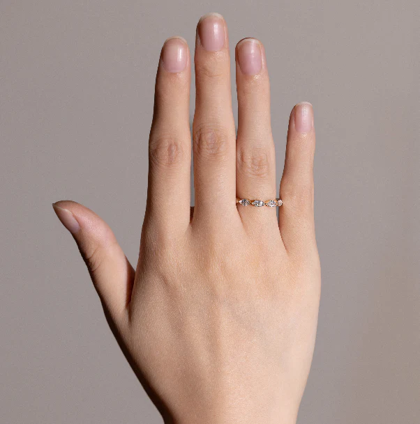Maeve-Marquise Cut Lab Grown Diamond Ring - Image 3