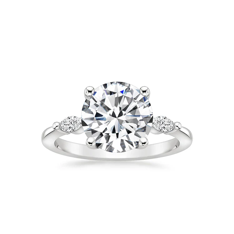Maren - Round cut Lab Grown Diamond Ring - Image 3