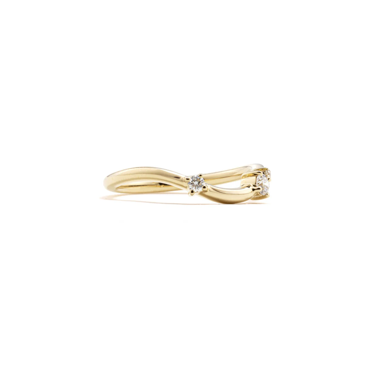 Maya-Round Cut Lab Grown Diamond Ring - Image 3