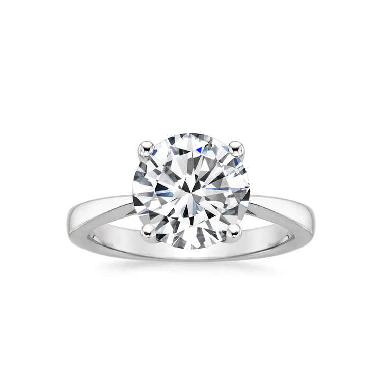 Mina - Round cut Lab Grown Diamond Ring - Image 3