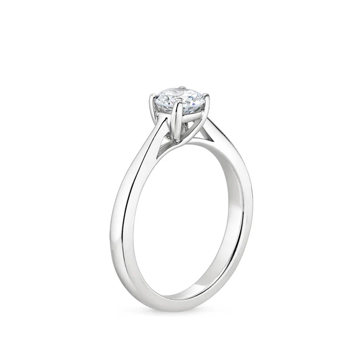 Mina - Round cut Lab Grown Diamond Ring - Image 4