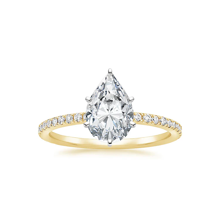 Myra - Pear cut Lab Grown Diamond Ring - Image 2