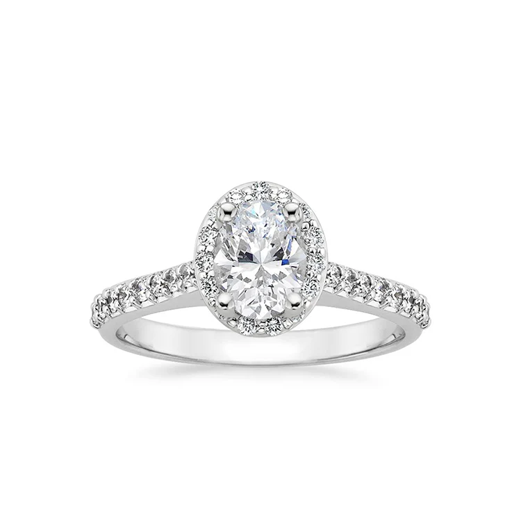 Naya - Oval cut Lab Grown Diamond Ring