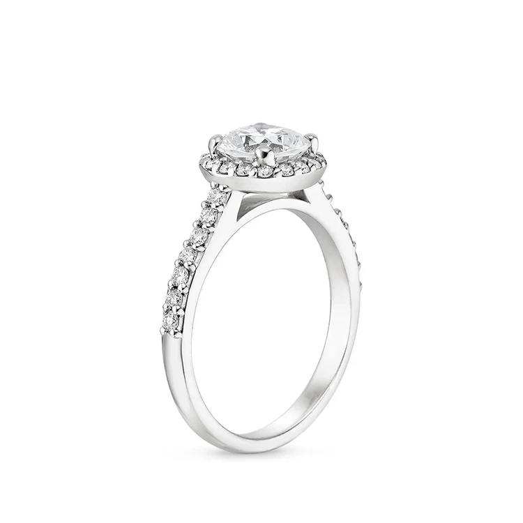 Naya - Oval cut Lab Grown Diamond Ring - Image 2